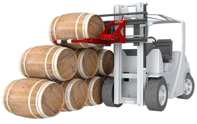 The KAUP Cask Handler 0.3T415W provides innovations within the logistics industry