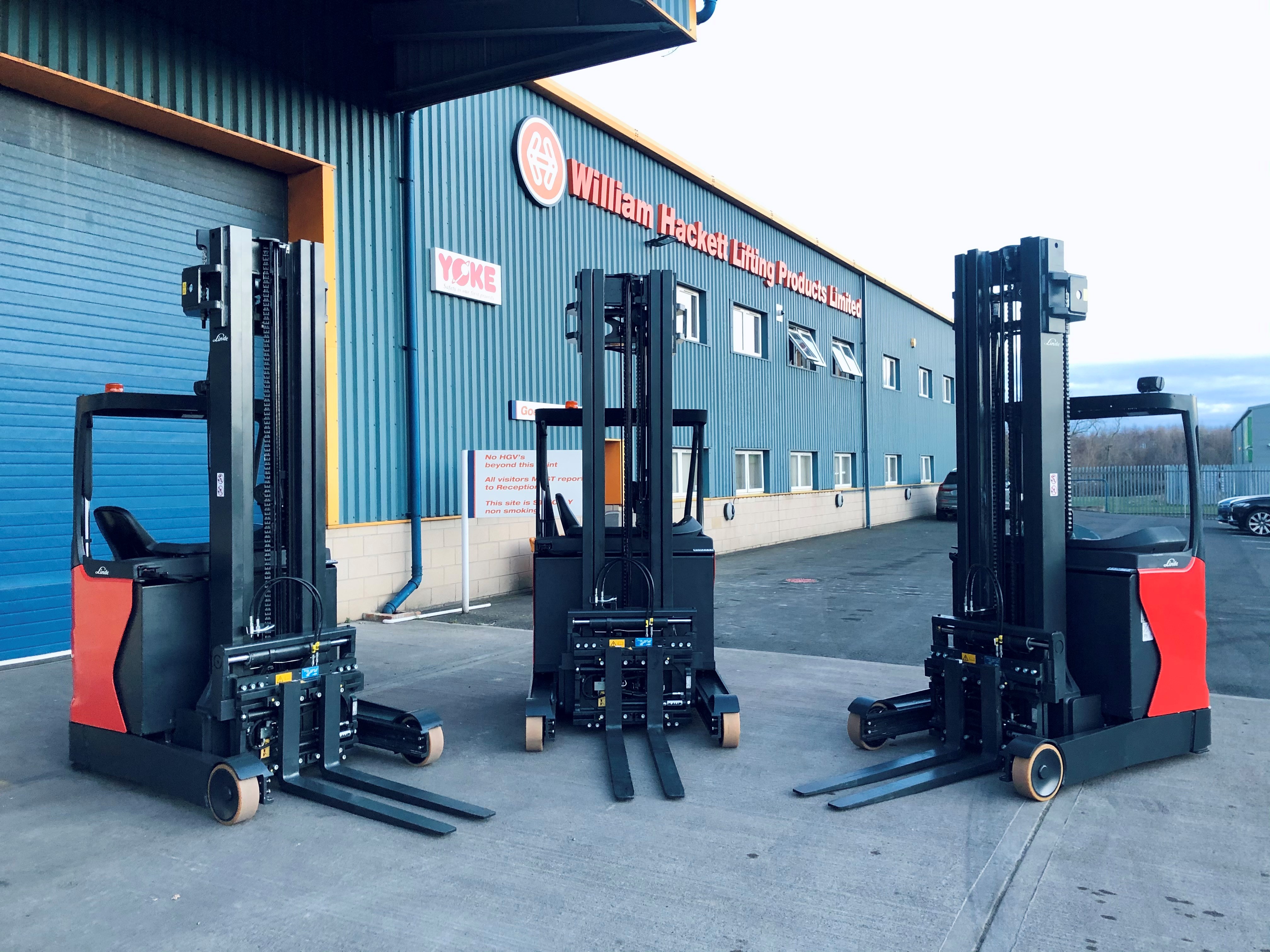New KAUP Forklift Truck Attachments at William Hackett Lifting Products Ltd